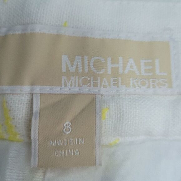 Micael Kors. Linen shorts embroidered - Picture 4 of 10